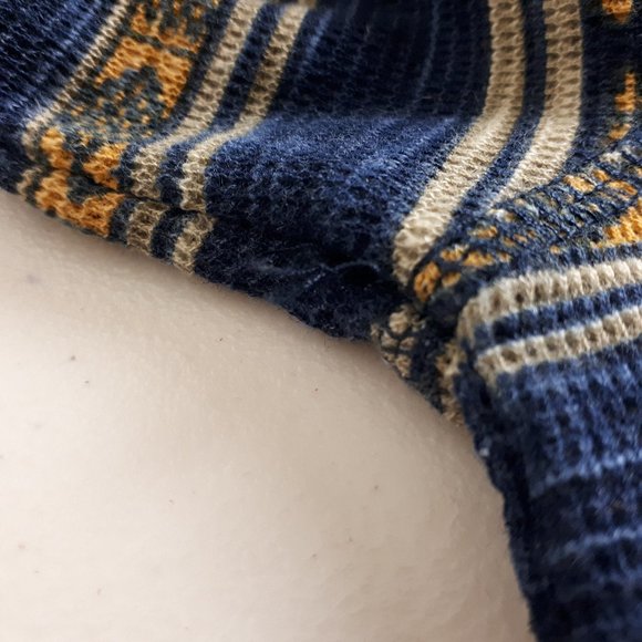 Boathouse Multicolour Long Sleeve Waffle Shirt - Picture 14 of 14